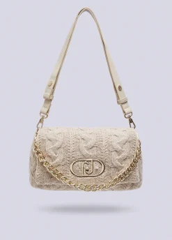 Borsa LaPuffy media in maglia