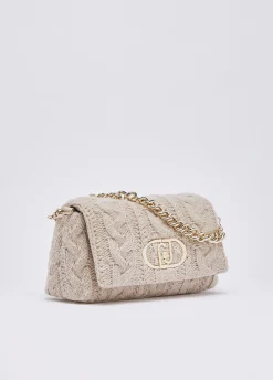 Borsa LaPuffy media in maglia