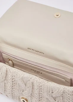 Borsa LaPuffy media in maglia