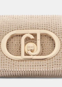 Borsa LaPuffy mini con strass