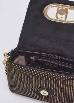 Borsa LaPuffy piccola con strass
