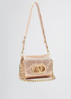 Borsa LaPuffy piccola con strass