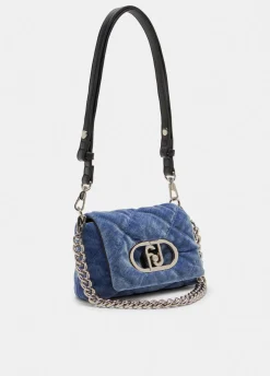Borsa LaPuffy piccola in velluto