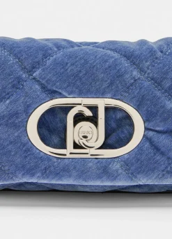 Borsa LaPuffy piccola in velluto