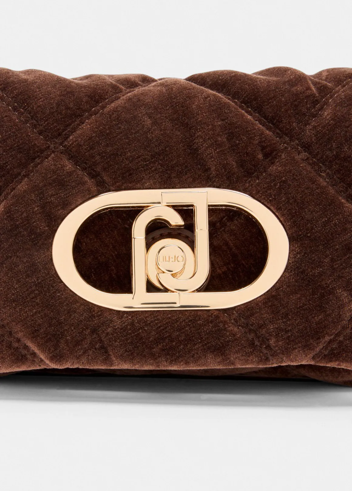 Borsa LaPuffy piccola in velluto