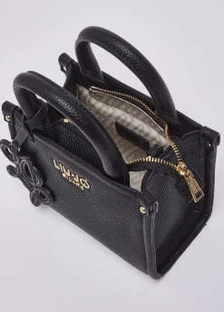 Borsa mini con tracolla jacquard