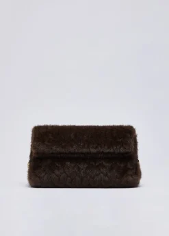 Borsa Riccy in pelliccia sintetica