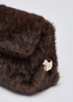 Borsa Riccy in pelliccia sintetica