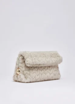 Borsa Riccy in pelliccia sintetica