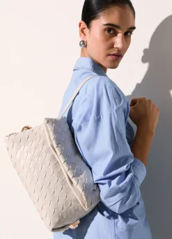 Borsa Riccy media intrecciata