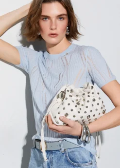 Borsa Riccy piccola con borchie