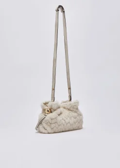 Borsa Riccy piccola in pelliccia sintetica