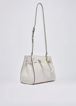 Borsa satchel media con charms