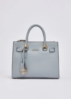 Borsa satchel piccola con charms