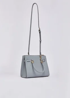 Borsa satchel piccola con charms