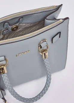 Borsa satchel piccola con charms