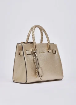 Borsa satchel piccola con charms