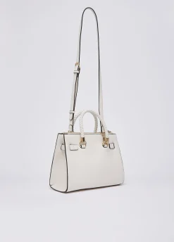 Borsa satchel piccola con charms
