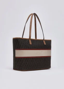 Borsa tote media monogram