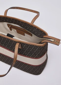 Borsa tote media monogram