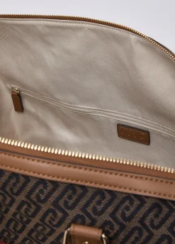 Borsone da viaggio in jacquard