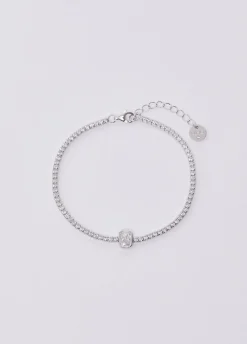 Bracciale con castone gioiello
