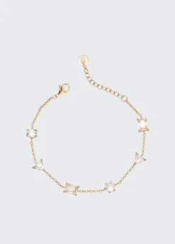 Bracciale con castoni gioiello