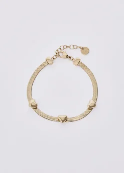 Bracciale con cuori