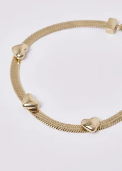 Bracciale con cuori