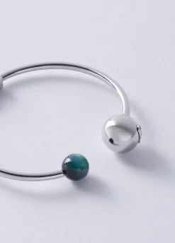 Bracciale regolabile con perle