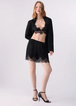 Bralette in pizzo chantilly