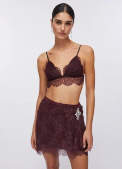 Bralette in pizzo chantilly