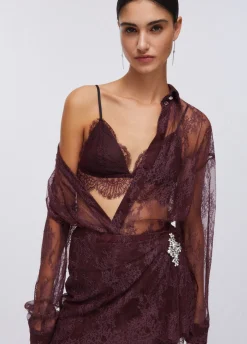 Bralette in pizzo chantilly