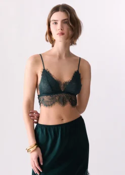 Bralette in pizzo chantilly