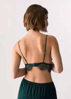 Bralette in pizzo chantilly