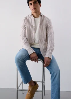 Camicia a righe