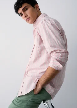 Camicia a righe
