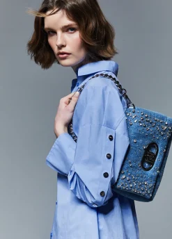 Camicia con bottoni logati
