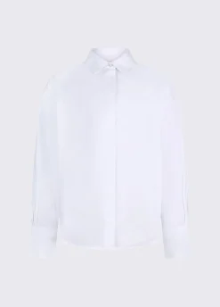 Camicia con bottoni logati