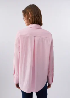 Camicia con bottoni logati