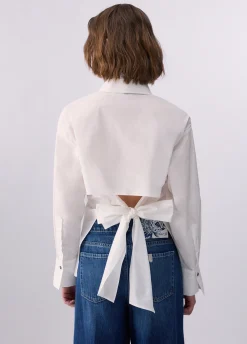 Camicia con fiocco