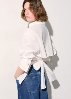 Camicia con fiocco