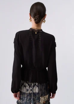 Camicia con pizzo
