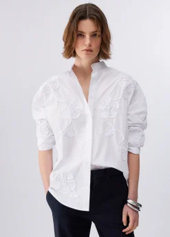 Camicia con ricami