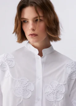 Camicia con ricami