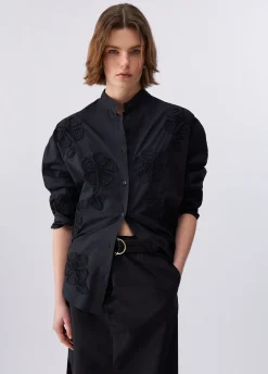 Camicia con ricami