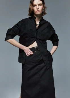 Camicia con ricami
