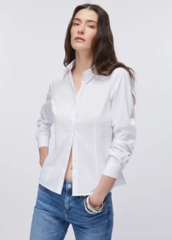 Camicia con ricami gioiello