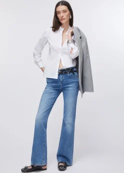 Camicia con ricami gioiello