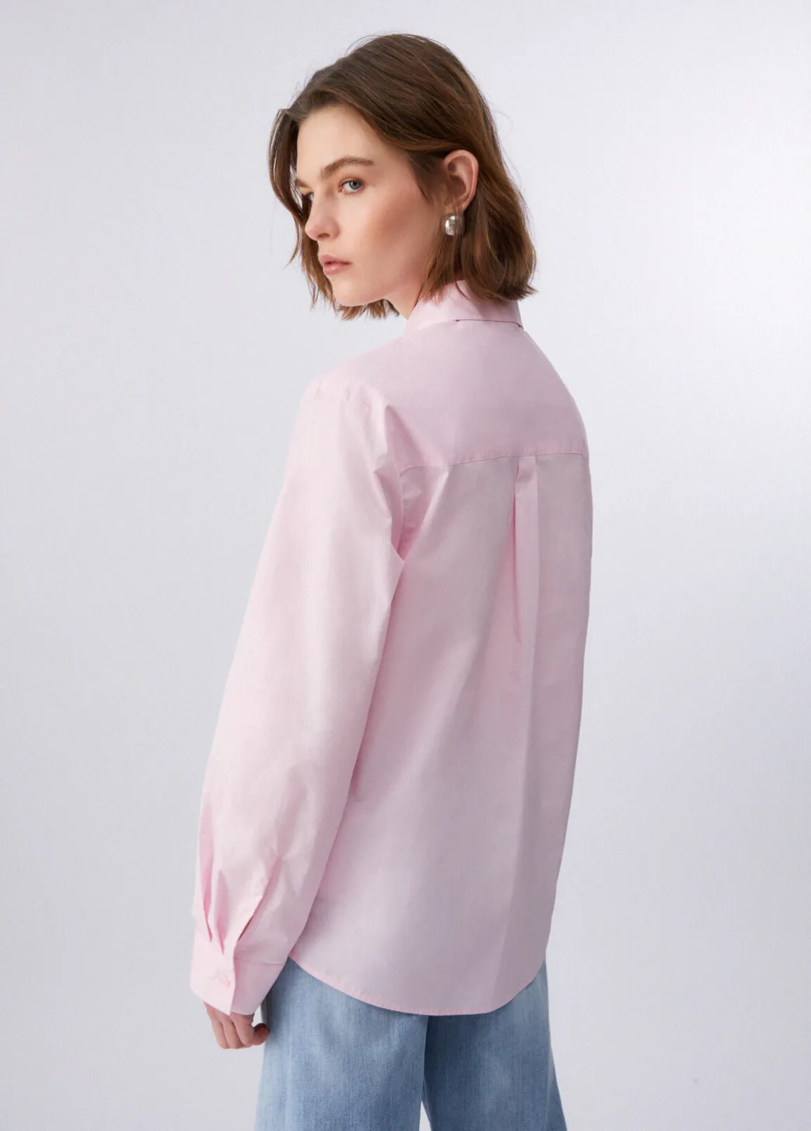 Camicia con ricamo gioiello